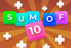 play Sum Of 10 Merge Number Tiles