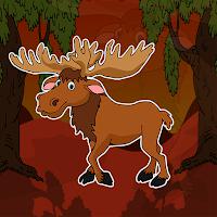 play G2J Bull Moose Animal Escape