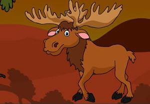 play Bull Moose Animal Escape