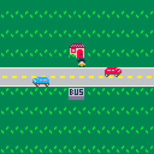 play Shoe Crosses The Road