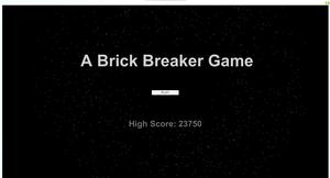 play A Brickbreaker Game