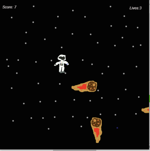 play Astronaut Meteor Dodger
