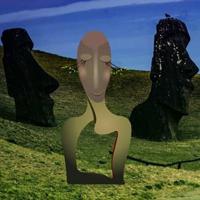 play Moai Statue Island Escape Html5