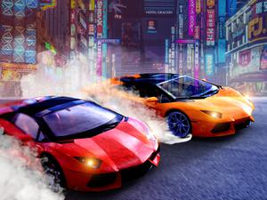 play Two Lambo Rivals: Drift