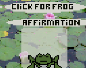 play The Frog Affirmation Lounge