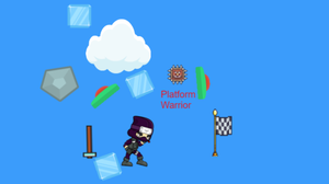 play Platform Warrior