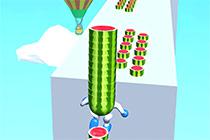 play Watermelon Run 3D