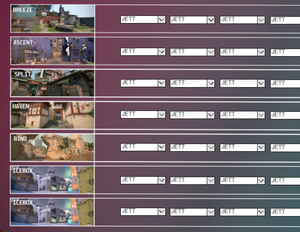 play Meta By Map - Valor.Ant