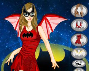 play Bat Girl Dress Up Game