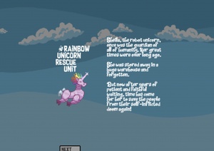 play Rainbow Unicorn Rescue Unit (Ggj 2020)