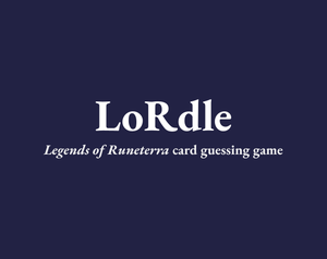 play Lordle