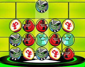 play Ben 10 Alien Match 3 Game