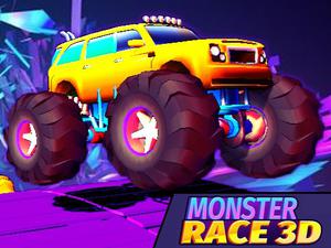 play Monster Race 3D