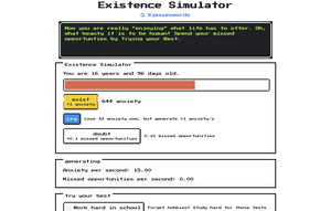 play Existence Simulator