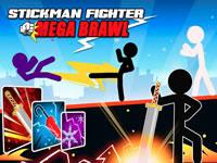 play Stickman Fighter - Mega Brawl