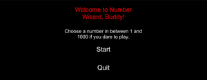 play Number Wizard Ui