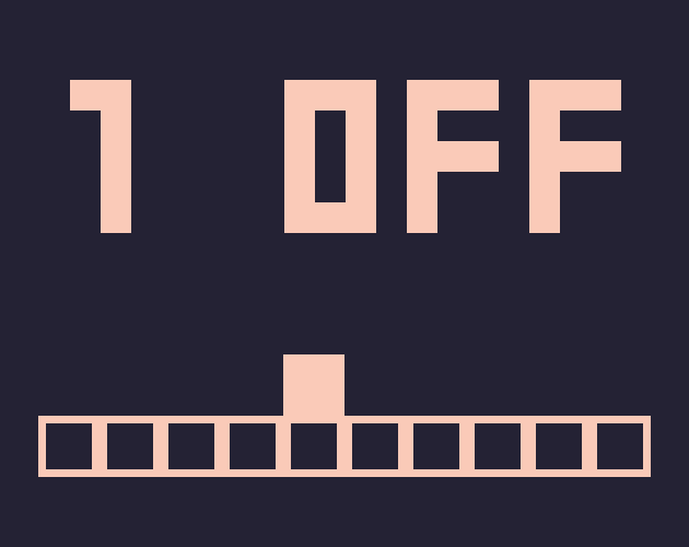 play 1 Off (Low Effort Jam #19)