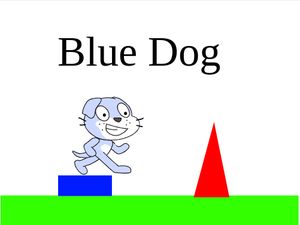 play Blue Dog - A Platformer