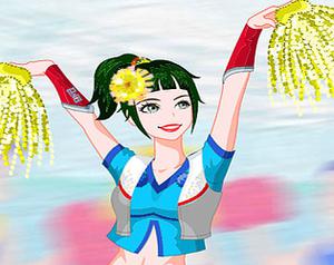 Cheerleader Dress Up Game