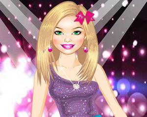 play Barbie Popstar Dressup Game