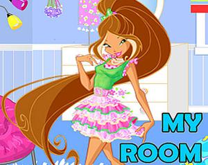 play Winx Room Decorate Game