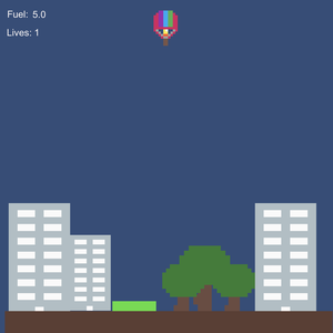 play Hot Air Balloon Lander