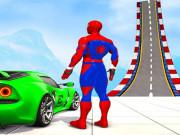 play Zigzag Car Spiderman Racer -3D