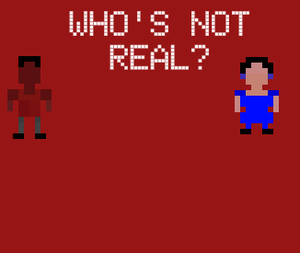 play Who'S Not Real?