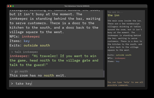 play Godot Retro Text Adventure