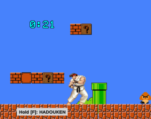 play Ryu Breaking Bricks