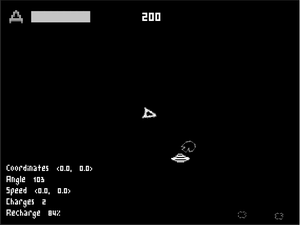 play Asteroids 1979