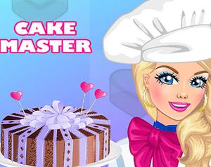 play Barbie Cake Master Game