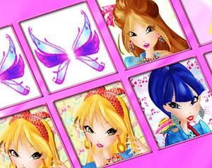 play Winx Memory Matching Game