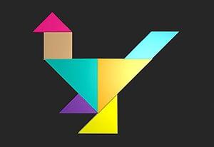 play 3D Tangram