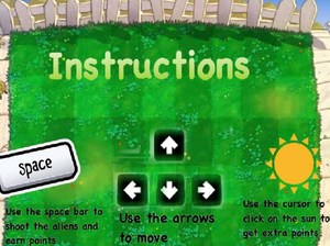 play Plants Vs Aliens