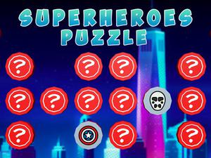 play Superheroes Puzzle