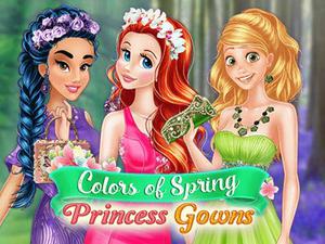 play Colors Of Spring Princess Gowns