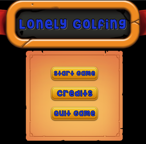 play Lonely Golfing