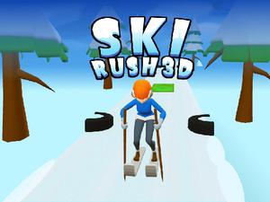 play Ski Rush 3D