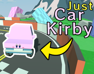 play Literally Just Car Kirby