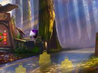 play Serene Blue Fox Escape