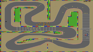 play Super Gran Track 10: Super Mario Kart Style! (Super Nintendo Entertainment System)