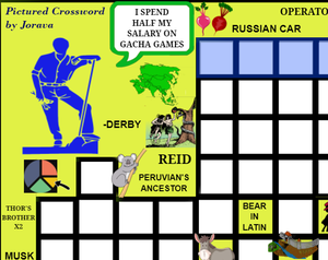 play Pictured Crossword #3