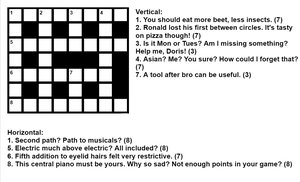 play Cryptic Crossword #2