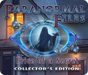 play Paranormal Files: Price Of A Secret Collector'S Edition