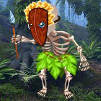 play Big-Skeleton Warrior Escape Html5