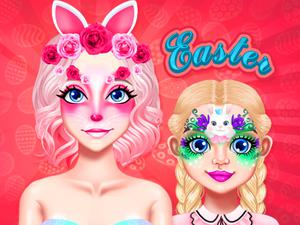 play Easter Funny Makeup