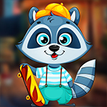 play Pg Skater Raccoon Escape