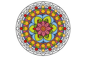 play Mandala Coloring Book