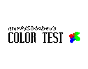 play Color Test